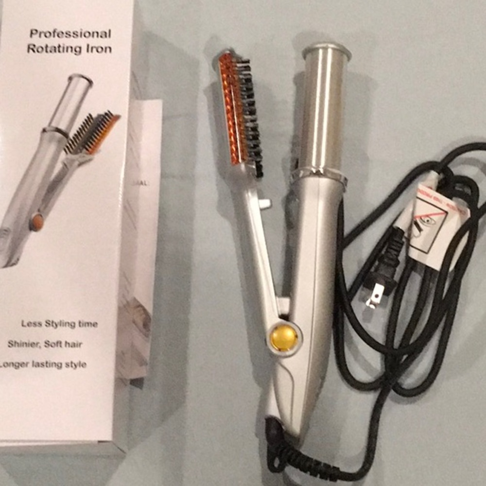 Silver Hair Styling Tool